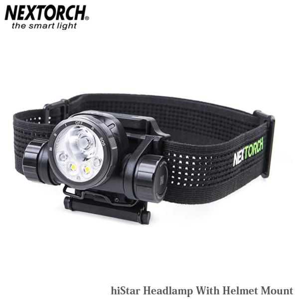 NEXTORCH（ネクストーチ） hiStar Headlamp With Helmet Mount