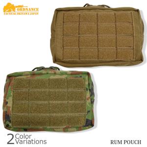 ORDNANCE TACTICAL OKINAWA（オードナンス） RUM POUCH リーコン ユーティリティーポーチ 【メール便】｜swat