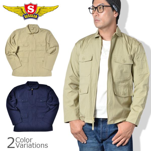 SESSLER（セスラ） U.S. NAVY TYPE AN-J2 JACKET フライト ジャケッ...