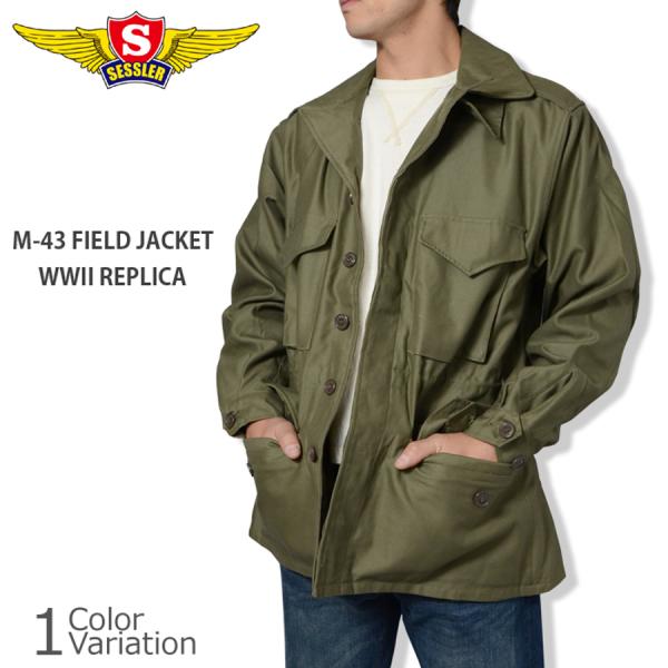 SESSLER（セスラ） M-43 FIELD JACKET WWII REPLICA フィールド ...