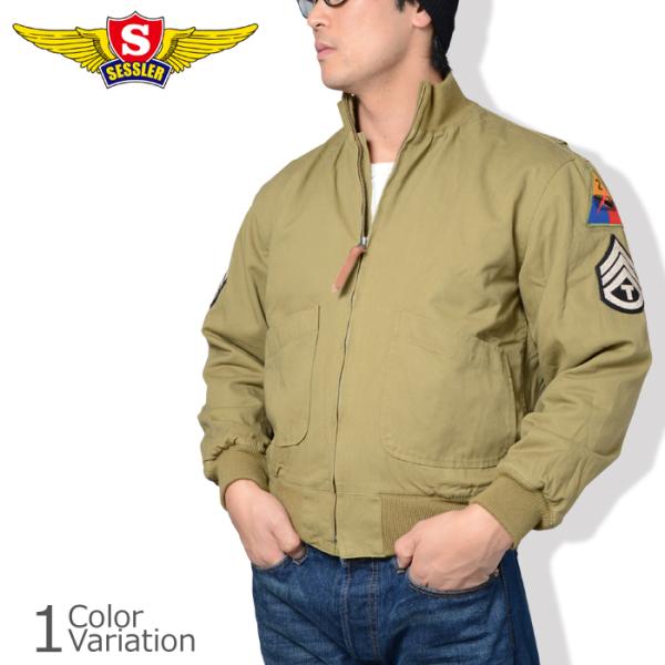 SESSLER（セスラ） 初期型 タンカース ジャケット &quot;第二機甲師団/二等技能軍曹&quot; ワッペン付...