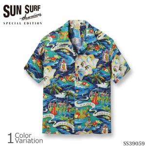 SUN SURF サンサーフ/スペシャルエディション アロハシャツ SS37255