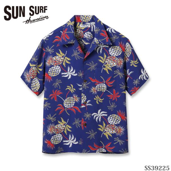 SUN SURF（サンサーフ） RAYON HAWAIIAN SHIRT “PALMS &amp; PINE...