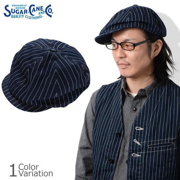 SUGAR CANE &amp; Co.（シュガーケーン） 9oz. WABASH STRIPE APPLE...