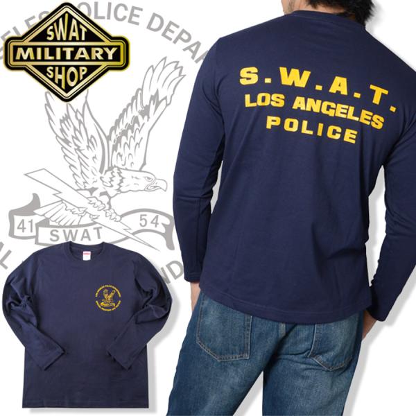 SWAT ORIGINAL "LAPD S.W.A.T" ロサンゼルス ポリス スワット 長袖 メン...
