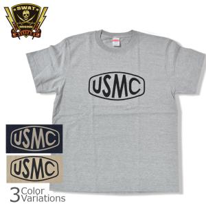 SWAT ORIGINAL（スワットオリジナル） USMC BIG FISH EYE LOGO TEE 海兵隊 ビッグ フィッシュアイ ロゴ 【メール便】｜swat