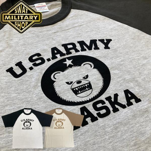 SWAT ORIGINAL U.S.ARMY ALASKA T-SHIRT メール便