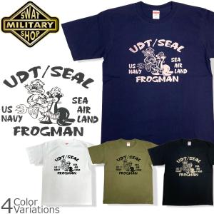 SWAT ORIGINAL（スワットオリジナル） UDT/SEAL "FROGMAN" T-SHIRT 【メール便】｜swat