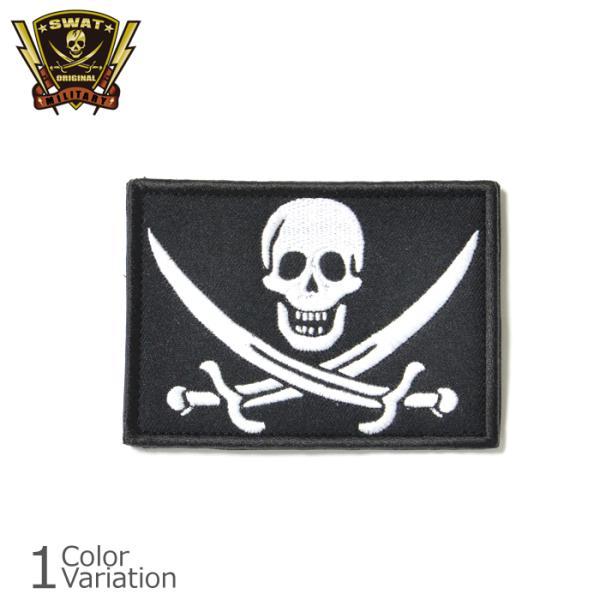 SWAT ORIGINAL（スワットオリジナル） Jolly Roger Patch ジョリーロジャ...