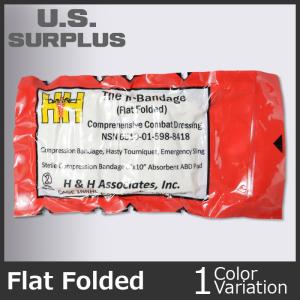 U.S SURPLUS（ＵＳサープラス） 米軍放出未使用品 H-Bandage Flat Folded エイチ バンテージ フラット フォールデッド 【メール便】｜swat
