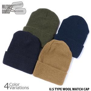 YMCLKY メール便可 米軍タイプ NAVYワッチキャップ ウール100