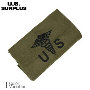 U.S SURPLUS（ＵＳサープラス） 米軍放出未使用品 ウール 毛布 MEDICAL 刺繍入り｜swat