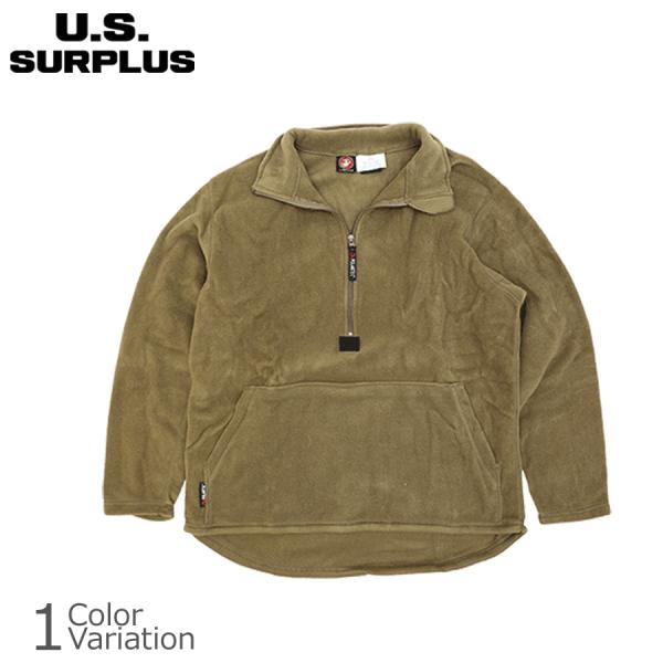 U.S SURPLUS（USサープラス） 米軍放出未使用品 USMC プルオーバー ポーラテック フ...