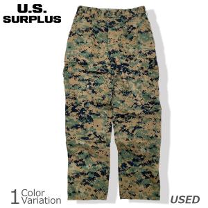 U.S SURPLUS（USサープラス） 米軍放出中古品 海兵隊 MARPAT TROUSER MCCUU マーパット トラウザー BDU パンツ｜swat