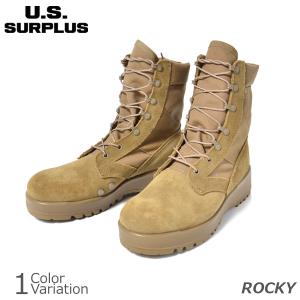 U.S SURPLUS（USサープラス） 米軍放出未使用品 ROCKY製 HOT WEATHER ARMY COMBAT BOOTS ホットウェザー アーミー コンバット ブーツ｜swat