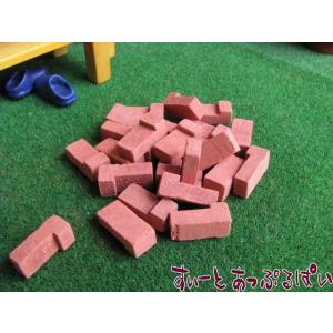 クリックポスト可 ミニチュア　ミニミニ  コーナー　 レンガ　25個セット　AAM0209CNR-2...