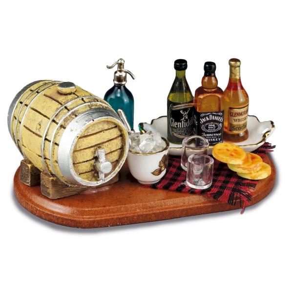 ミニチュア　ロイターミニチュア　世界限定1200個　ミニチュアタブレット　ウィスキートレイ　RP18...