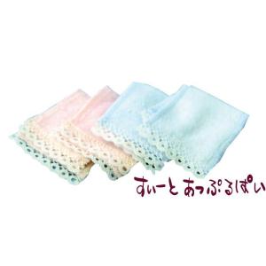 クリックポスト可 ミニチュア　ピンクとブルーのタオル４枚セット　SAD1080　ドールハウス用