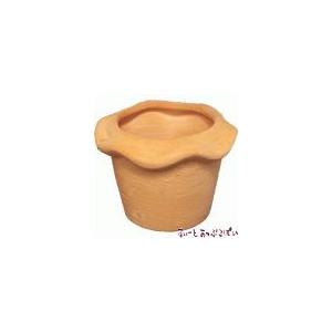 ミニチュア　大きなテラコッタの植木鉢　その１　SMPLTL1　ドールハウス用