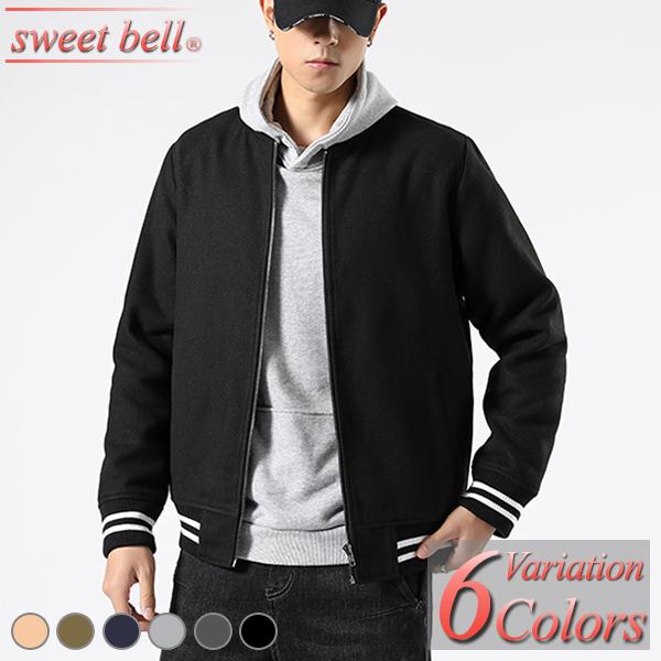 在庫限りの超特価！スタジャン メンズ ブルゾン 春 秋 冬【超PayPay祭り在庫】残りわずか！早い...