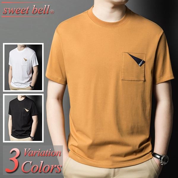 Tシャツ メンズ 半袖「高品質」春 夏 秋 薄手 カットソー ブランド トップス おしゃれ 40代 ...