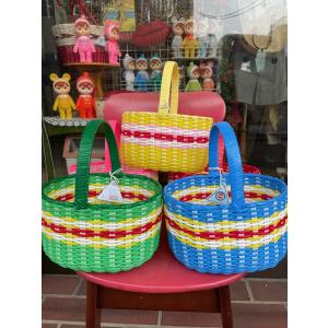ツルヤ商店 籐バスケット maru S(籐 ラタン カゴ バスケット 収納かご