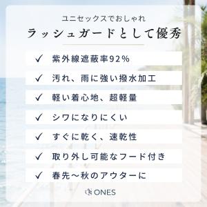 空調ラッシュガード 暑さ対策 ダッカー付き パ...の詳細画像4