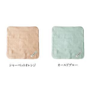 日本製 6重 ガーゼ ハンカチ 袋入り ループ...の詳細画像1