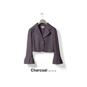 マタニティ 服 ジャケット 授乳服 袖タックプ...の詳細画像2