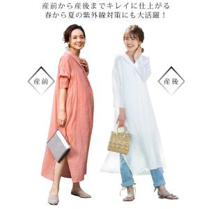 マタニティ 服 マタニティワンピース マキシ ...の詳細画像5