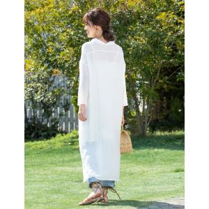 マタニティ 服 マタニティワンピース マキシ ...の詳細画像4