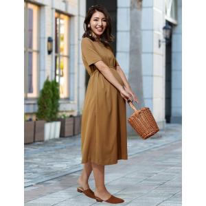 マタニティ服 マタニティワンピース 夏 半袖 ...の詳細画像3
