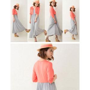 マタニティ服 ワンピース 夏 春夏 半袖 ショ...の詳細画像3