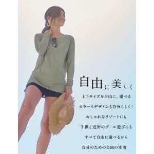 水着 マタニティ 妊婦 水着レディース ラッシ...の詳細画像2