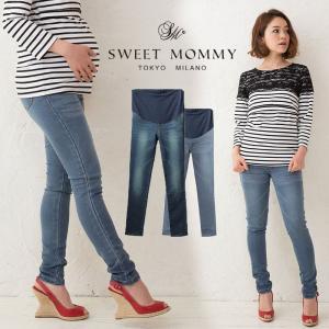 マタニティ 服 パンツ ストレッチ スキニーデニム