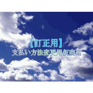 【訂正用】支払い方法変更用、価格変更用仮商品