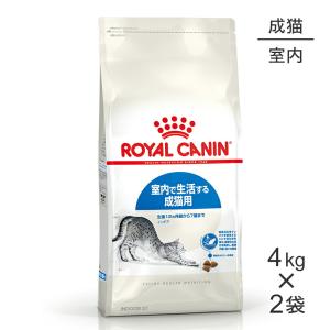 【4kg×2袋】ロイヤルカナン インドア  (猫・キャット)[正規品]｜