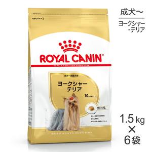 【1.5kg×6袋】ロイヤルカナン ヨークシャーテリア 成犬・高齢犬用 (犬・ドッグ) [正規品]