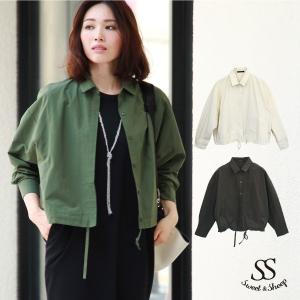 カーキ シャツ レディース 秋 レディースブルゾン ジャンバー の商品一覧 ジャケット ファッション 通販 Yahoo ショッピング