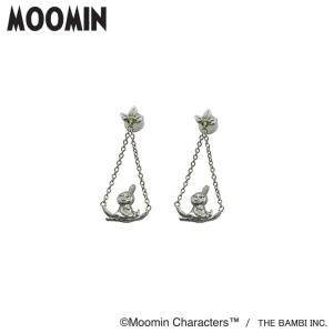 ムーミン ピアス レディース MOOMIN リトルミイの小枝のフリンジ シルバー ファッション ジュエリー アクセサリー ピアス MLPSK0001｜sweet-tea-time