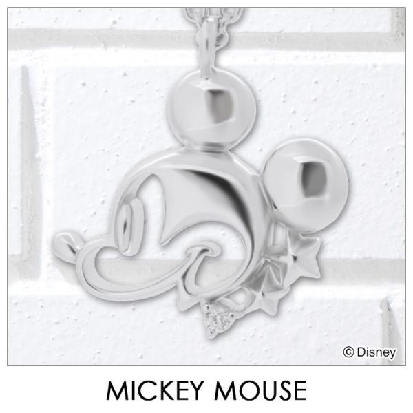 ディズニー ネックレス レディース Disney ミッキーマウス シルバー ジュエリー ファッション...