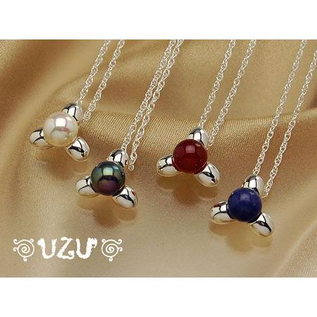 ウズ UZU ネックレス レディース アクセサリー シルバー925 ペンダント レッドアゲート ソー...