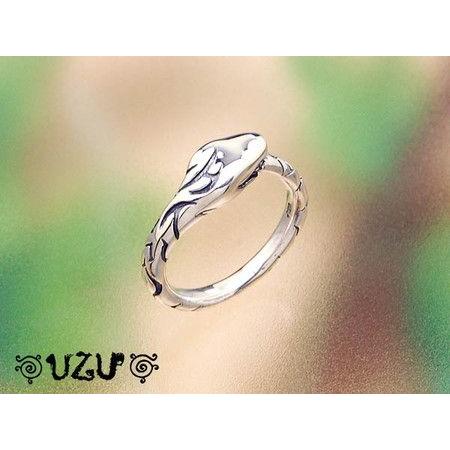 ウズ UZU 指輪 レディース アクセサリー RI-3034 イブシ シルバー925 蛇   へび ...