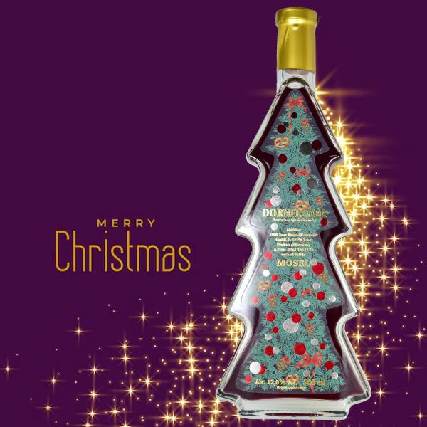 クリスマスボトルワイン 白 甘口 500ml 9.5％ ドイツワイン モーゼル地区
