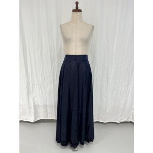 【SALE】光沢ベロアロングスカート
