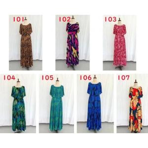 ロングフリル ストレッチドレス LONG FRILL STRETCH DRESS