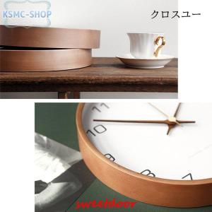 壁掛け時計 掛け時計 オシャレ 木製 北欧 デ...の詳細画像3