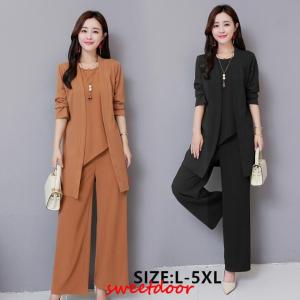 卒業式 服 母 スーツ セットアップ レディース 春 ブレザー ワイド