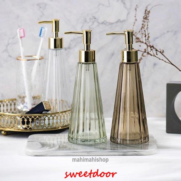 日用品雑貨 サニタリー 洗面所 石鹸 ハンドソープ ディスペンサー ボトル 高級感 ソープボトル 透...