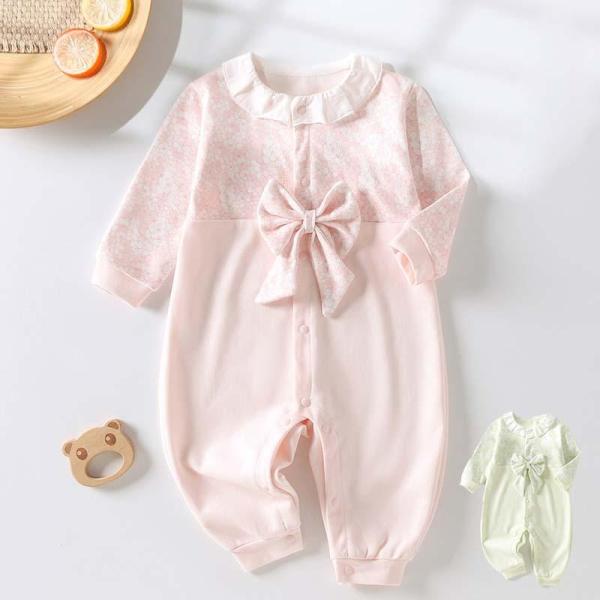 ロンパース 長袖 春 夏 秋 冬 女の子 男の子 ベビー カバーオール キッズ 綿 新生児 赤ちゃん...